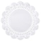 Brooklace 4" White Cambridge Lace Doilies 1000 PK 500233 - alternate 1
